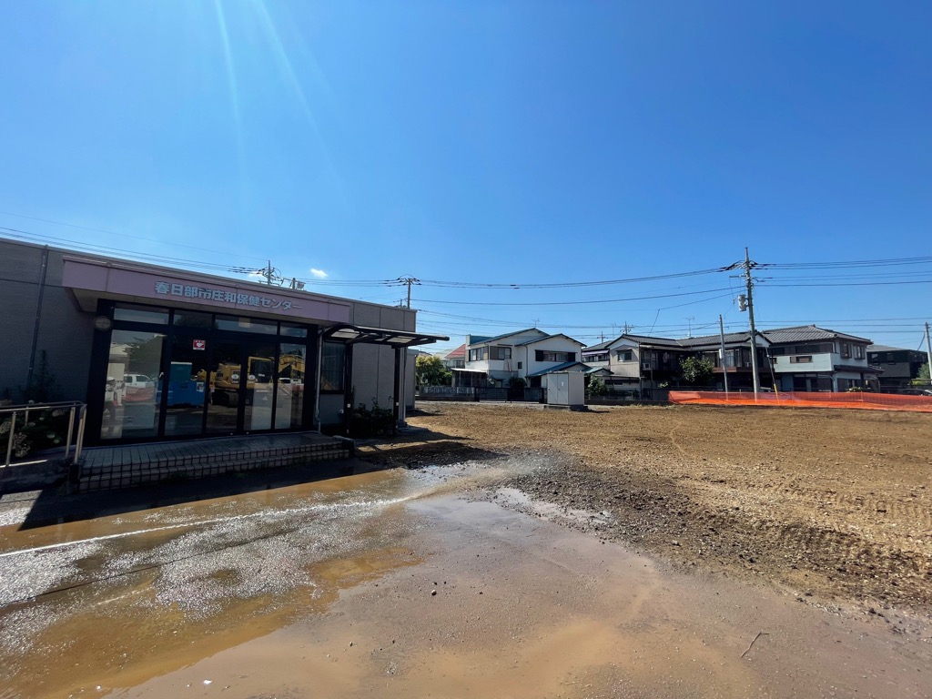 旧庄和保健センター旧館解体現場