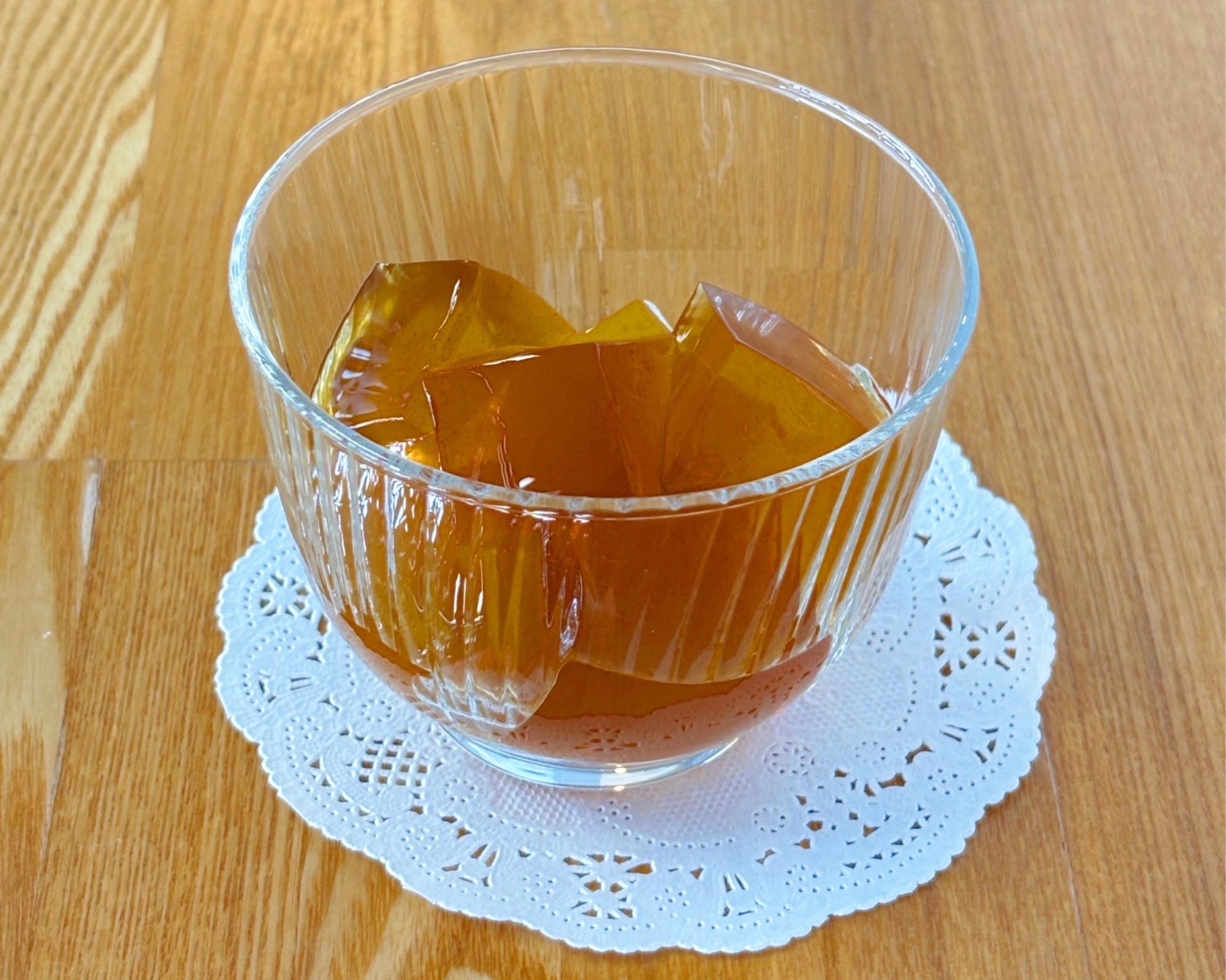 ほうじ茶ゼリーの写真