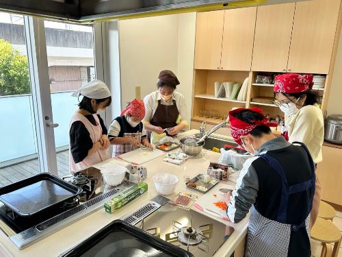 調理の様子