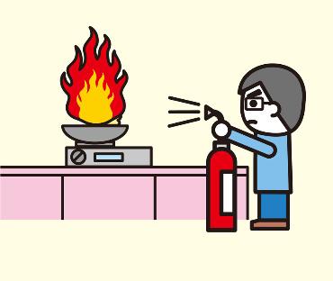 コンロからの火災