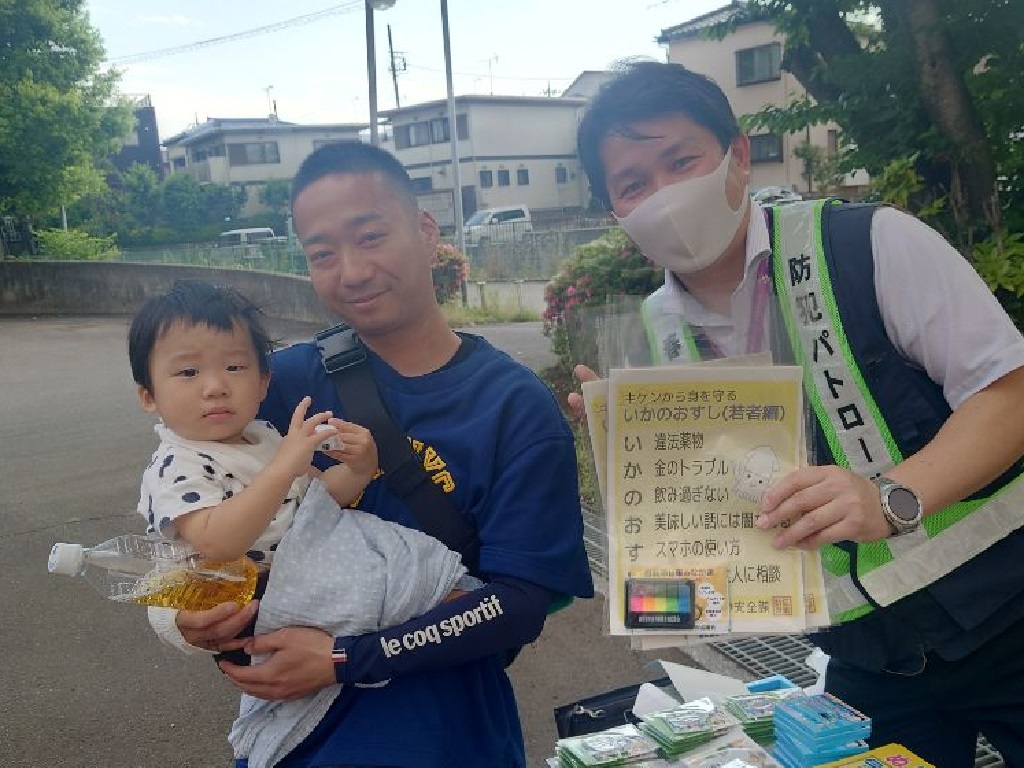 キャンペーン実施中の記念撮影