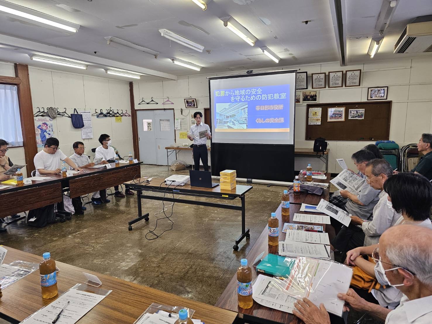 消費生活に関する講話の様子