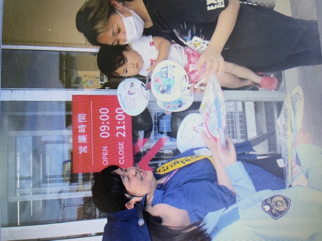 7月17日（水曜日）ヤオコー南桜井店における啓発活動キャンペーンの様子