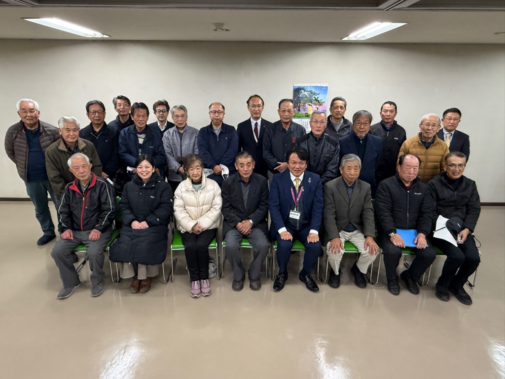 市長と豊野地区活性化推進協議会の皆さん