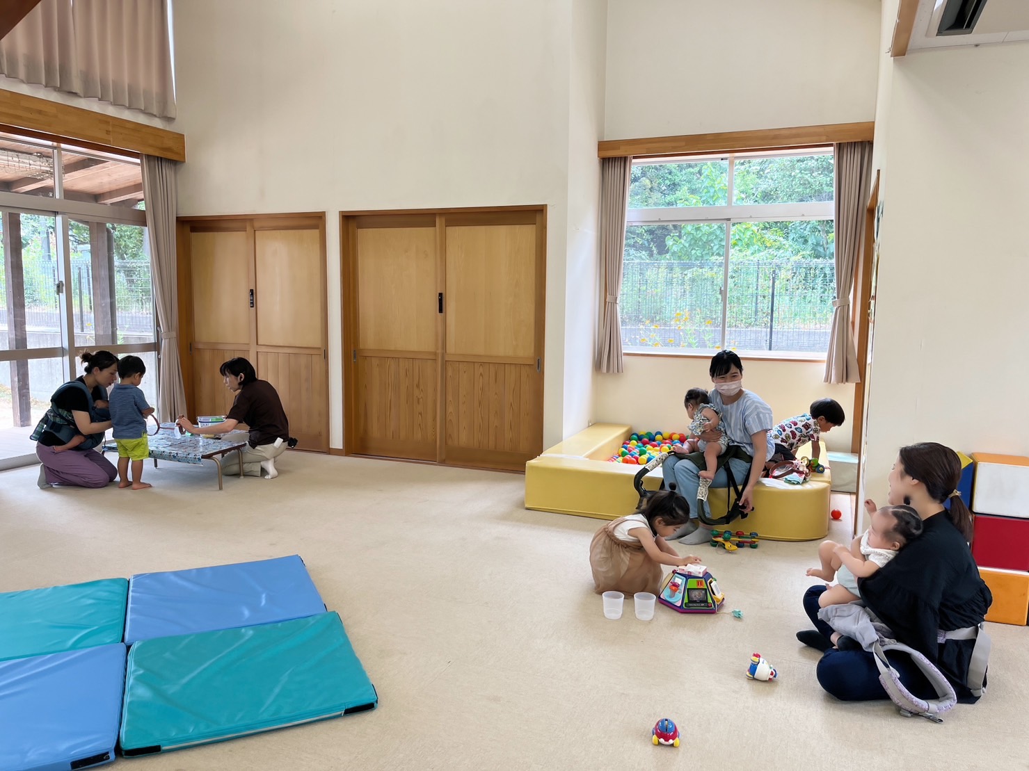 地域子育て支援拠点の様子