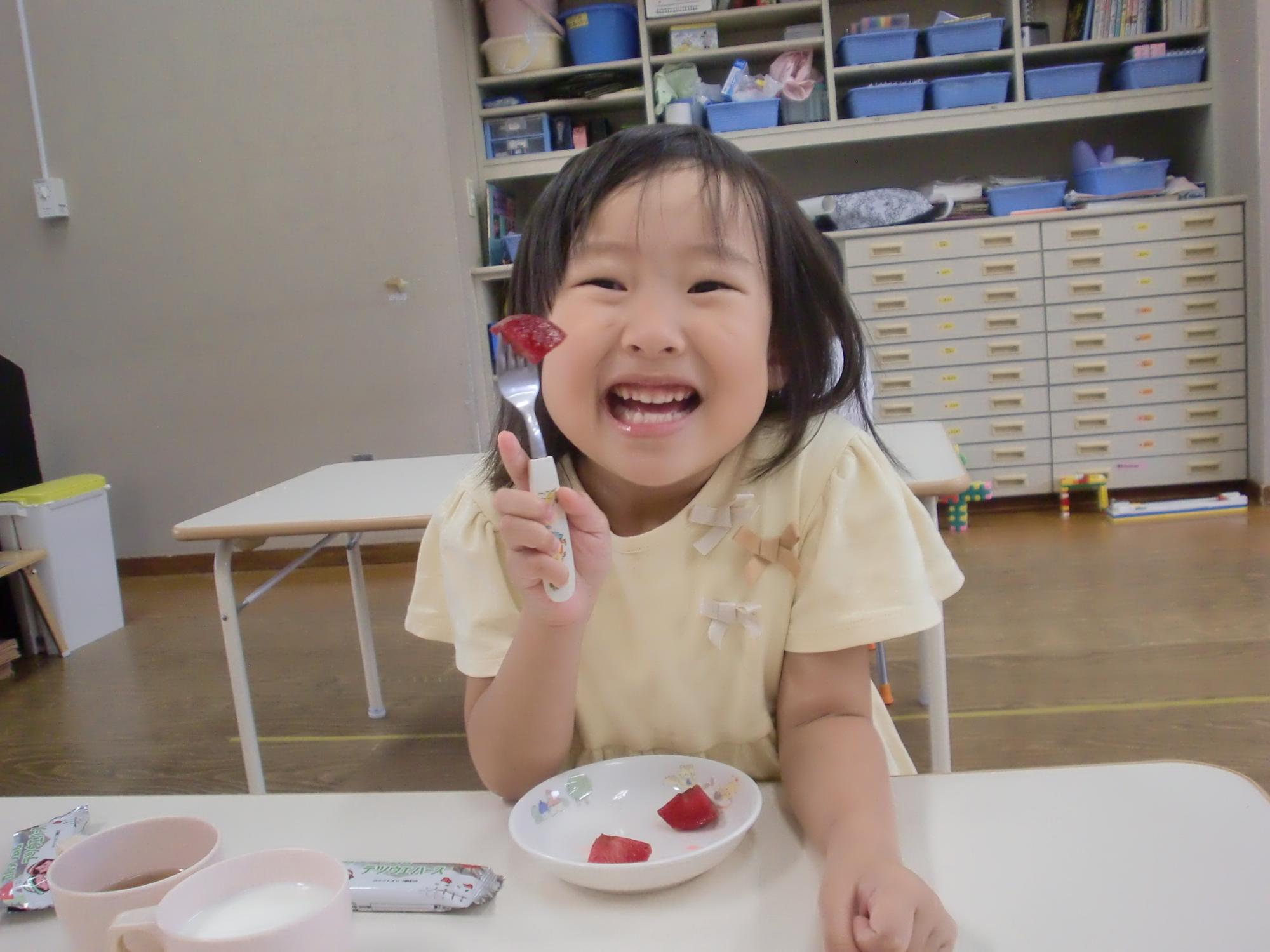 プラムおいしいよ