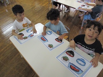 この食器の置き方であっているかな