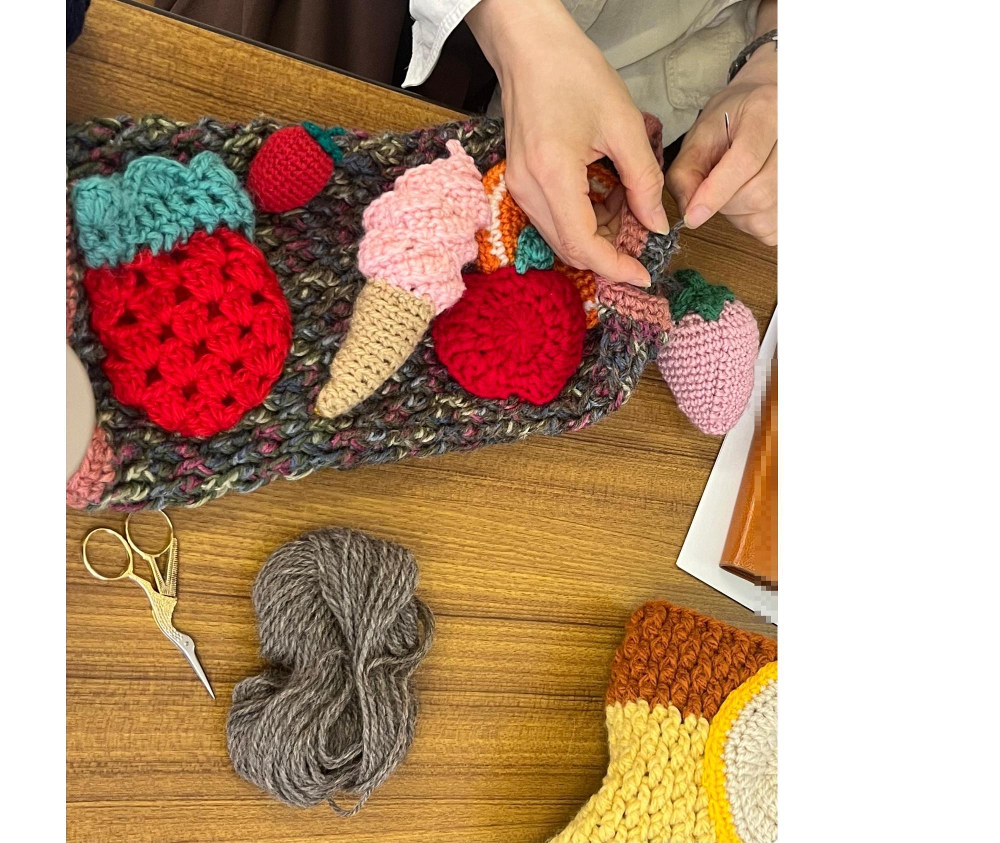 ケアマフ作成写真