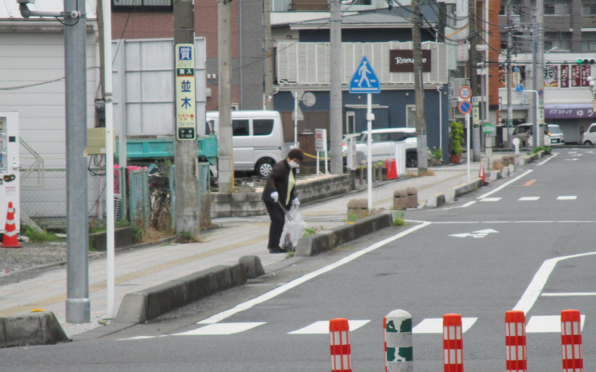 清掃活動の様子1