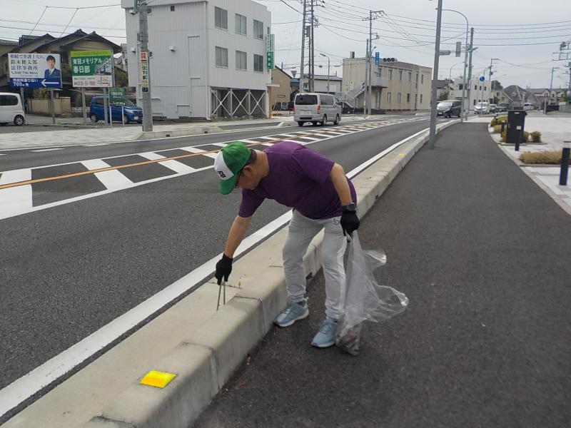 清掃の様子