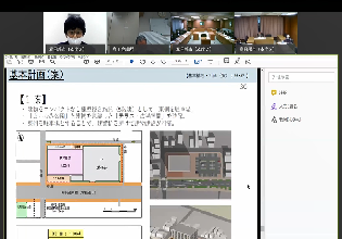 テレビ会議システム画面