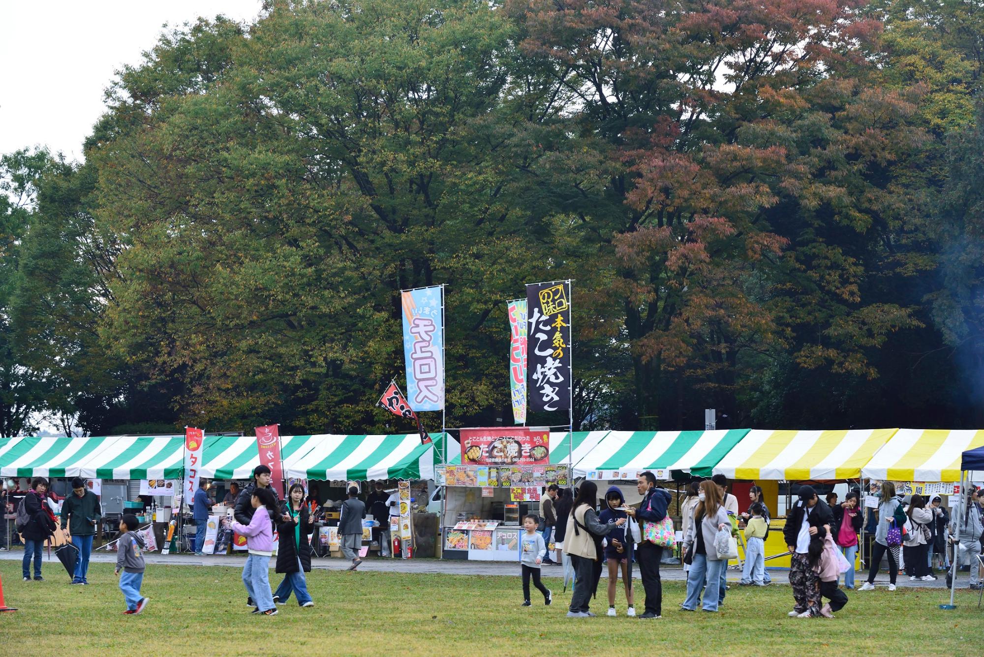屋外会場の様子