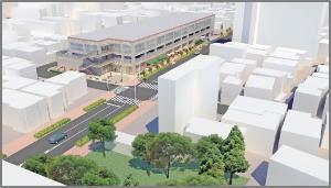 事業イメージ図（建物全景）