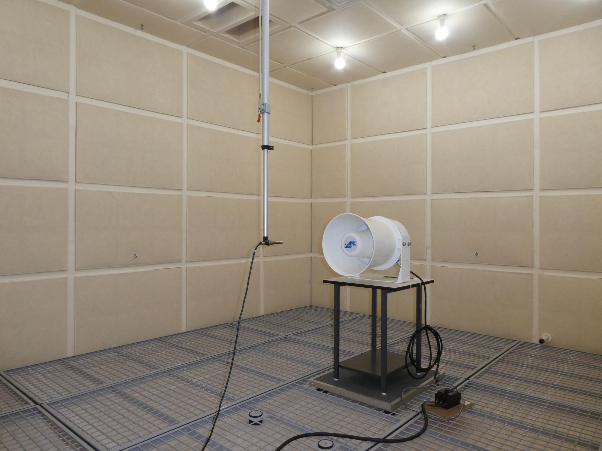 三信船舶電具株式会社の新しい試験設備