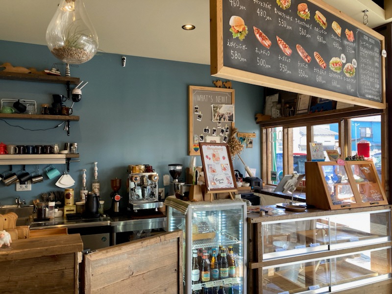 パンのショーケース販売