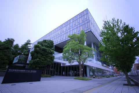 東部地域振興ふれあい拠点施設「ふれあいキューブ」外観の写真