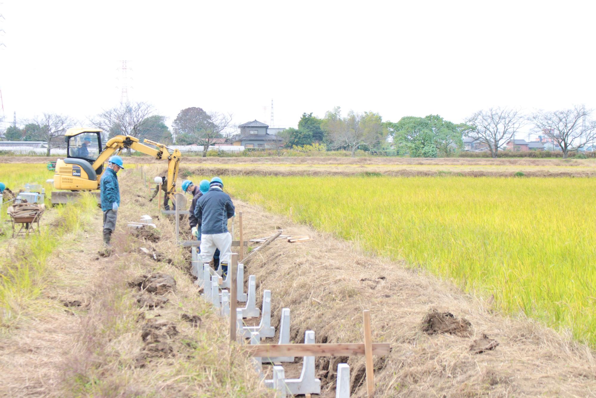 水路の更新工事
