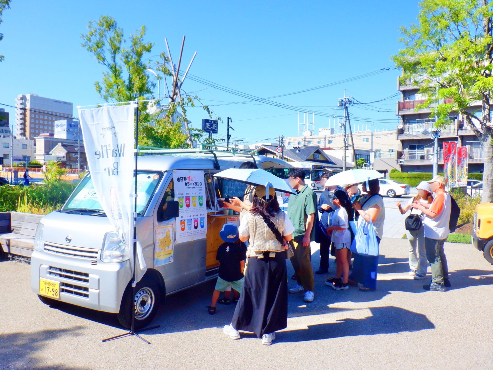 キッチンカーによる販売