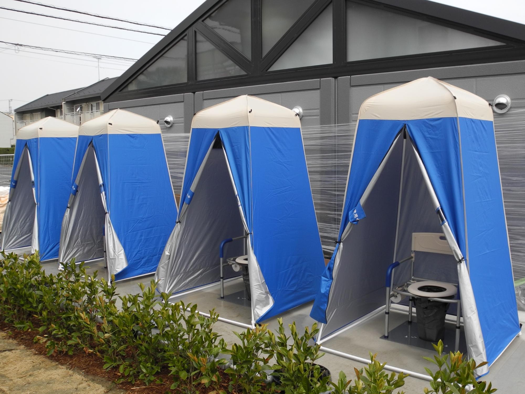 マンホールトイレの写真