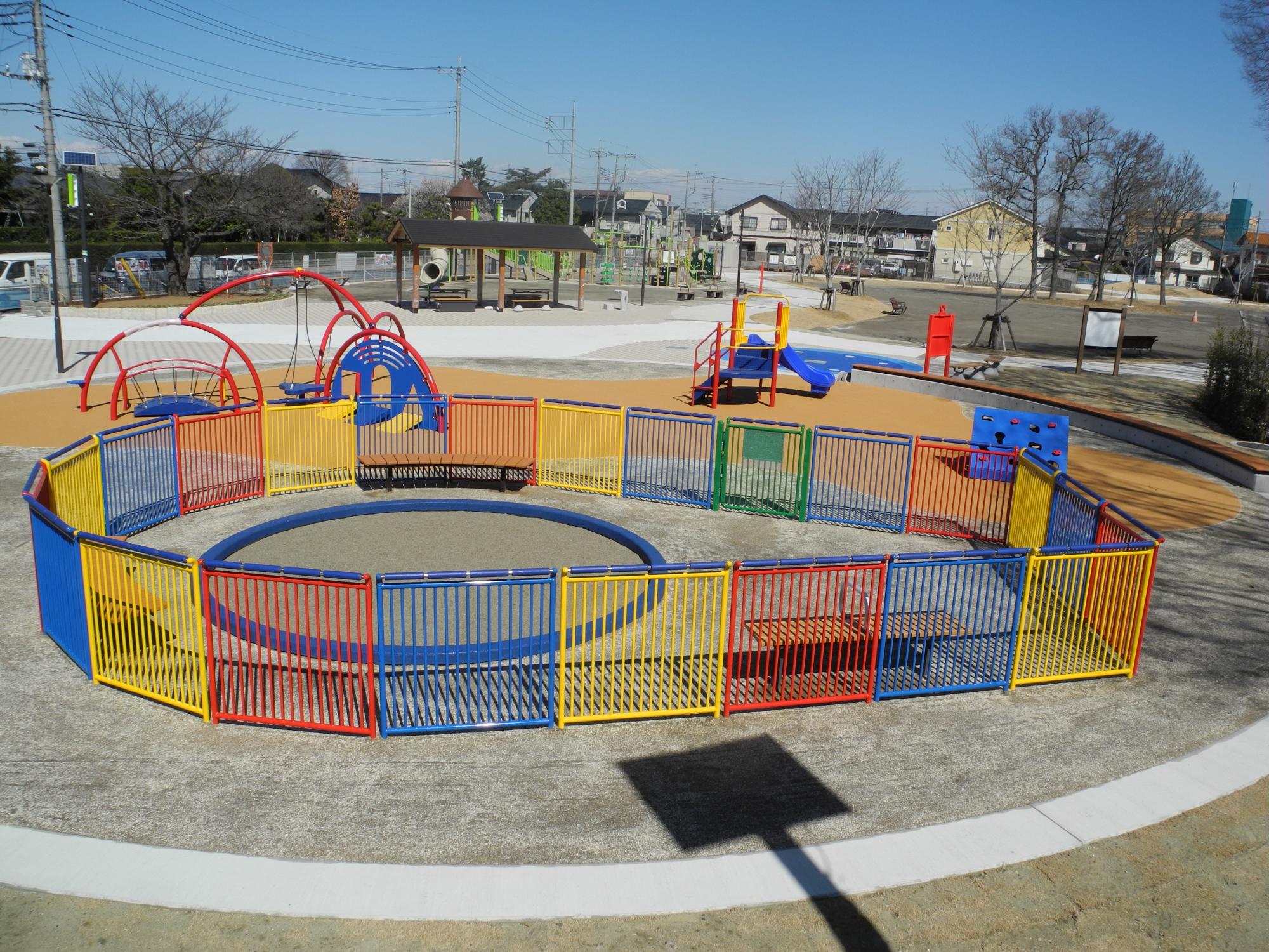 幼児用遊具の写真