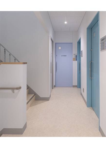 女性エリアの入口の写真