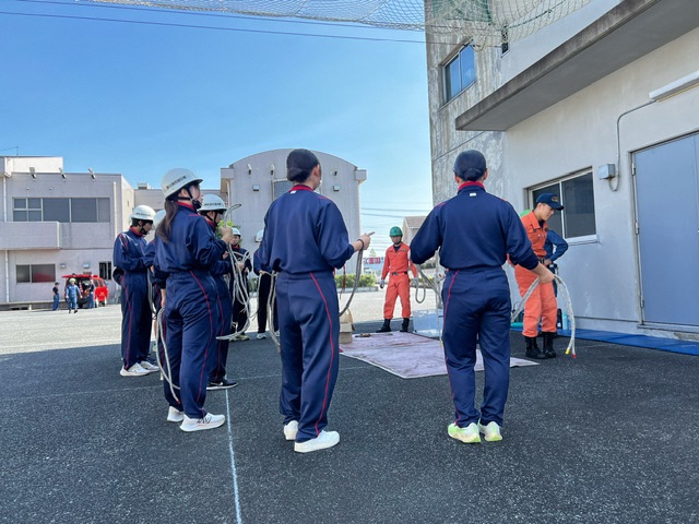 渡過訓練の様子