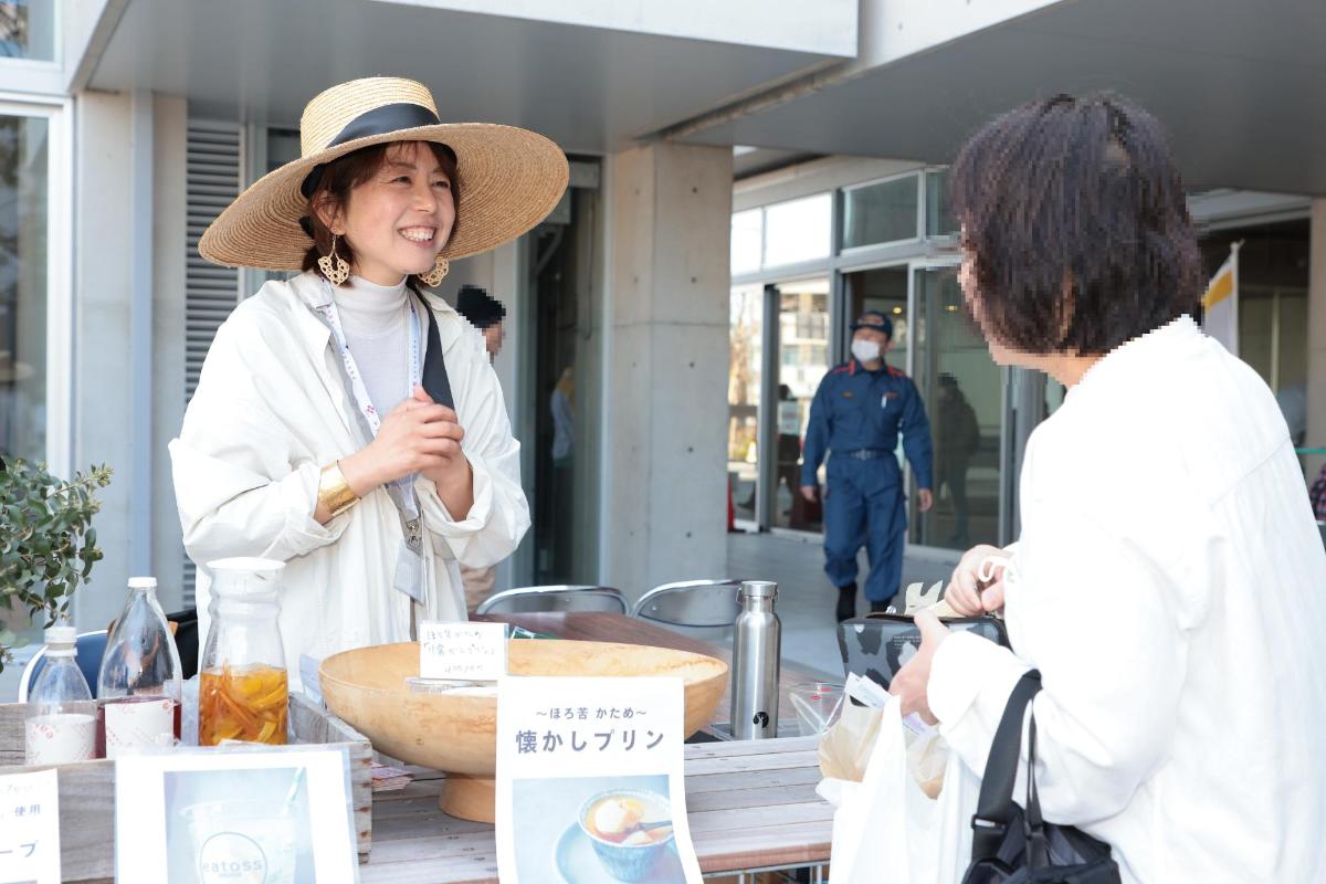 暮らしクリエイティブスタジオeatossによる「地元春日部産の米粉を使用したfood販売」