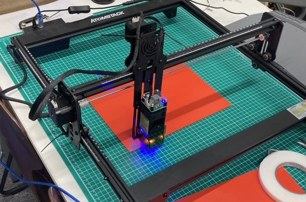 スタンプ制作風景