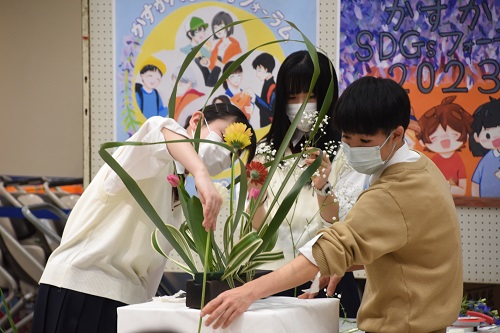 茶華道部パフォーマンス