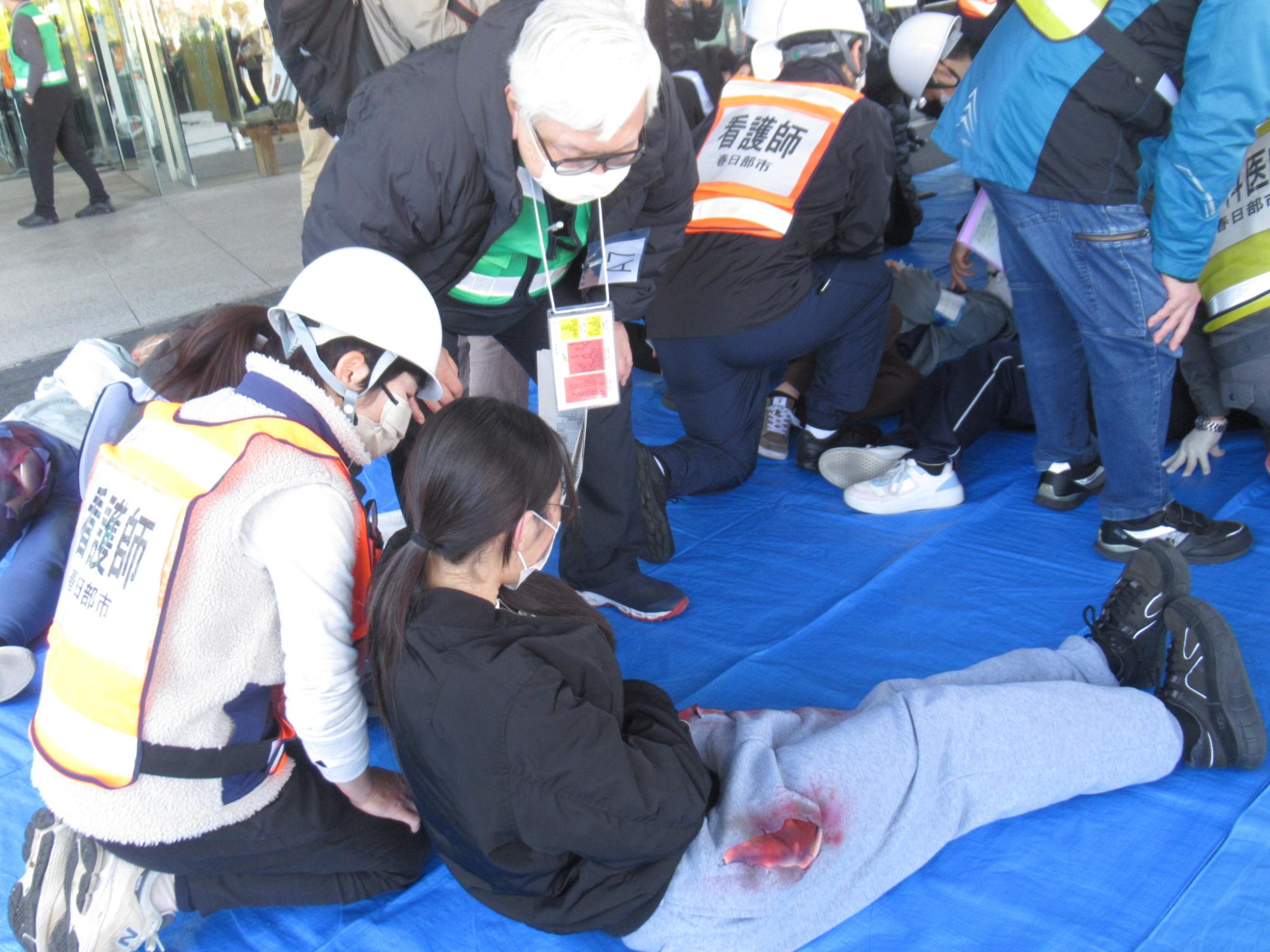 本番さながらの緊迫した雰囲気でした