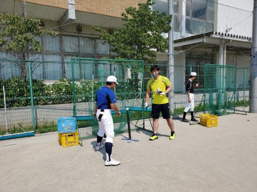 斉藤さんの指導を受ける様子