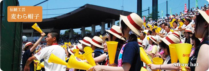 伝統工芸 麦わら帽子 Straw hat(春日部市のサイトへリンク)