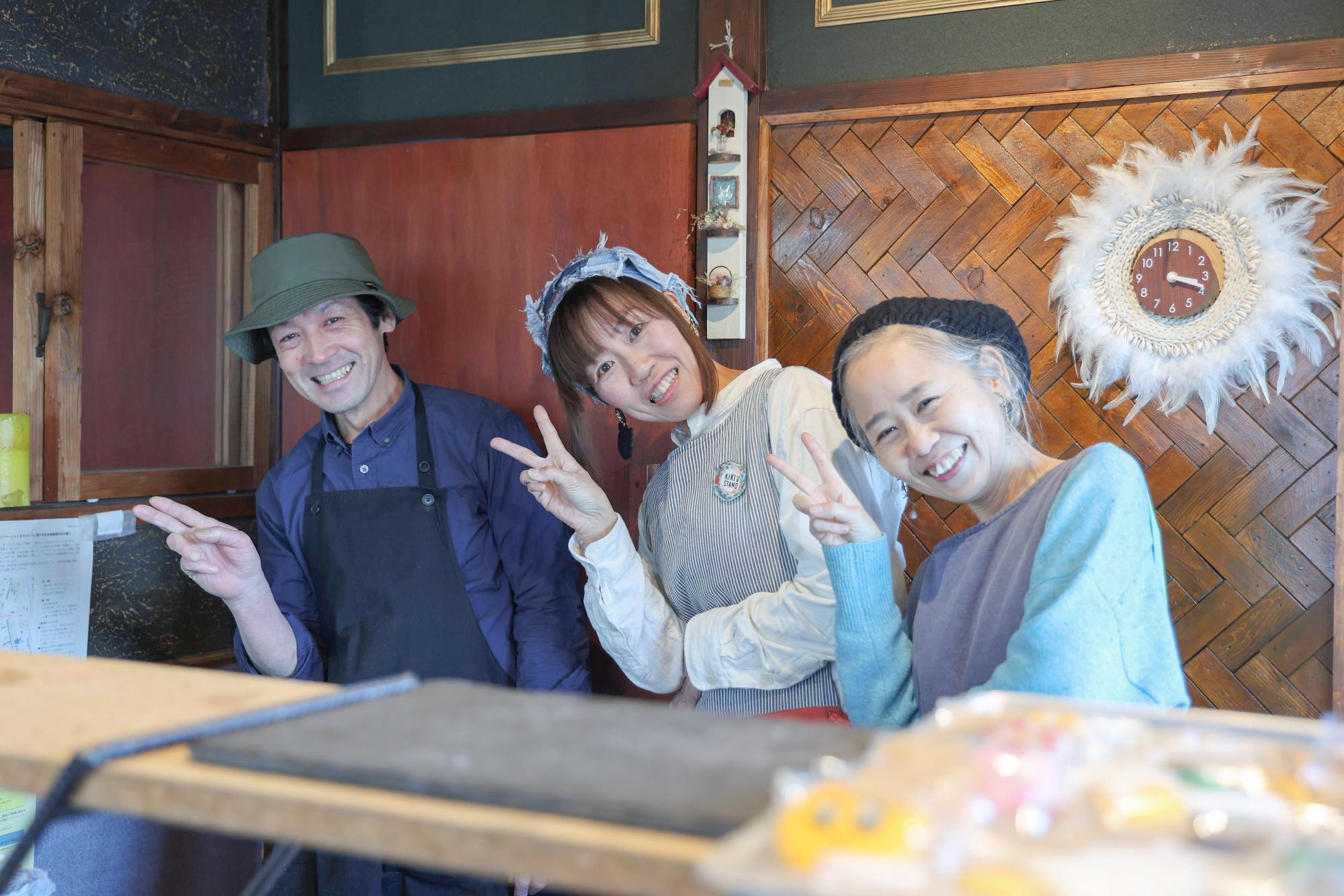 出店者の「蕎麦小鍛冶」さん