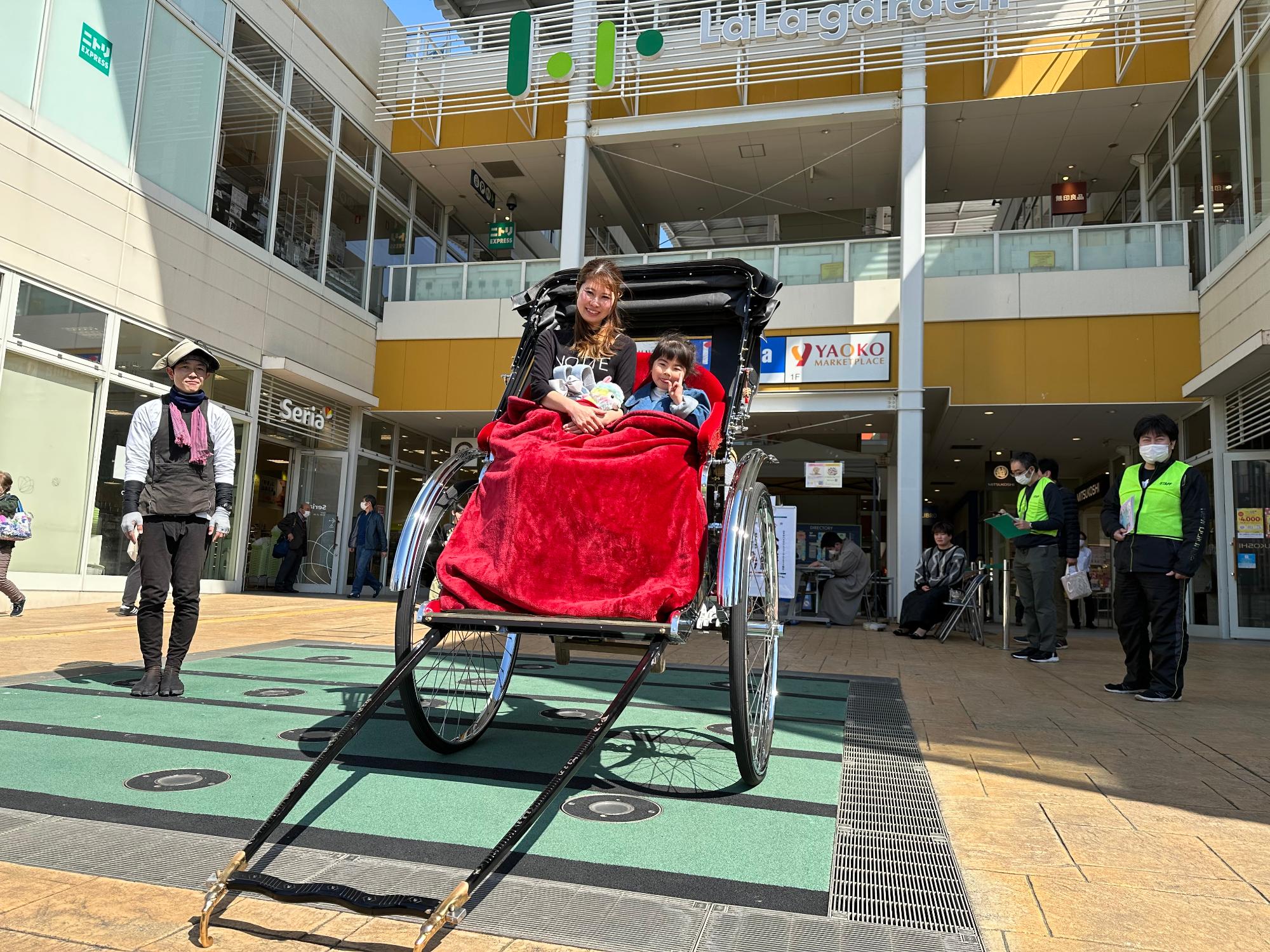 人力車で感じるSDGsの様子