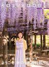 藤棚の下で佇む女性が撮影されたかすかべプラス第10号の表紙