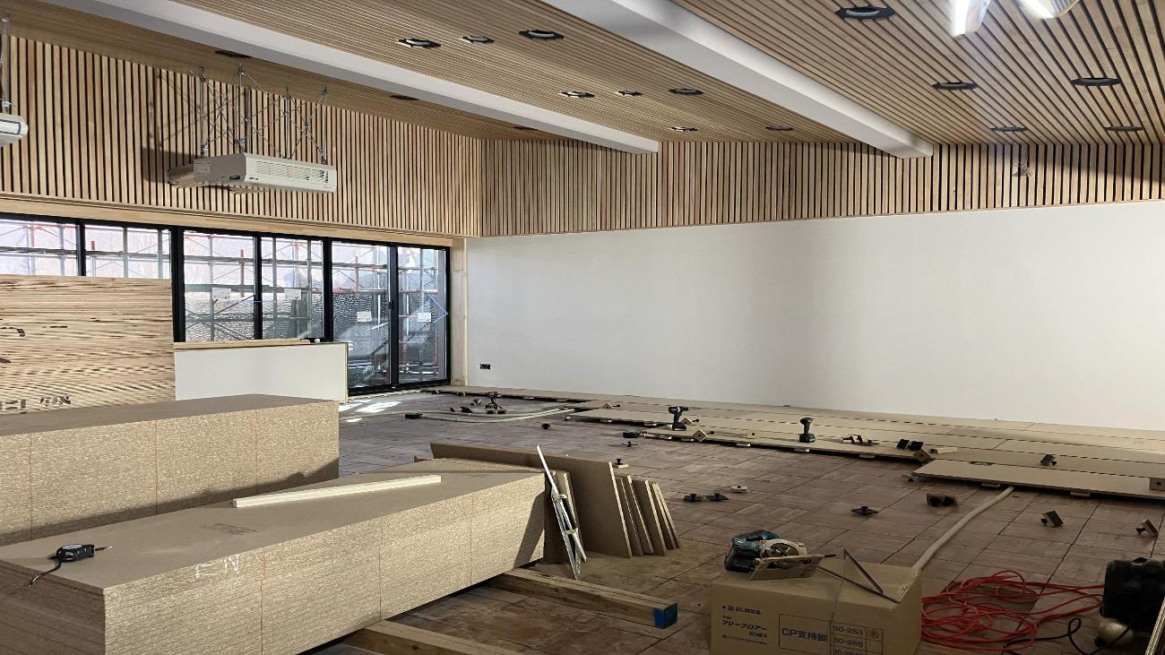 D棟（メディアセンター）の様子