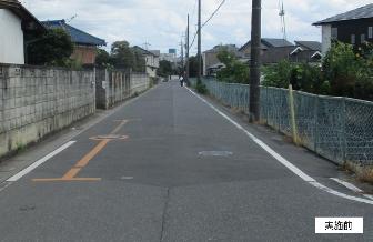 竹里西小学校対策実施前の写真