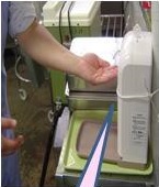 アルコール消毒