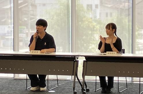 実行委員会委員長による会議進行