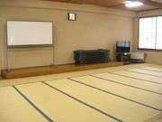 広々とした畳の部屋の武里南地区公民館和室（大）（何も置いていない状態）の写真