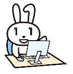 媽祖こんで申請するマイナちゃん