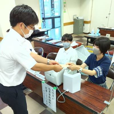 高校生従事の様子3