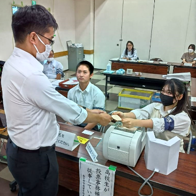 高校生従事の様子4