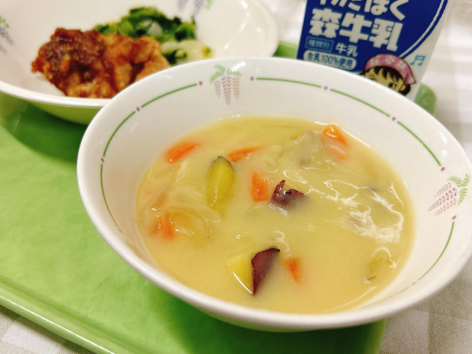 米粉さつまいもシチュー