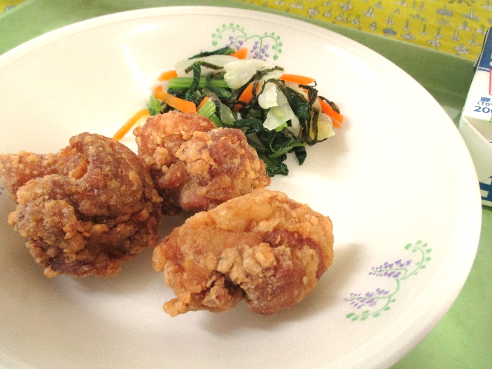 米粉のざっくりから揚げ