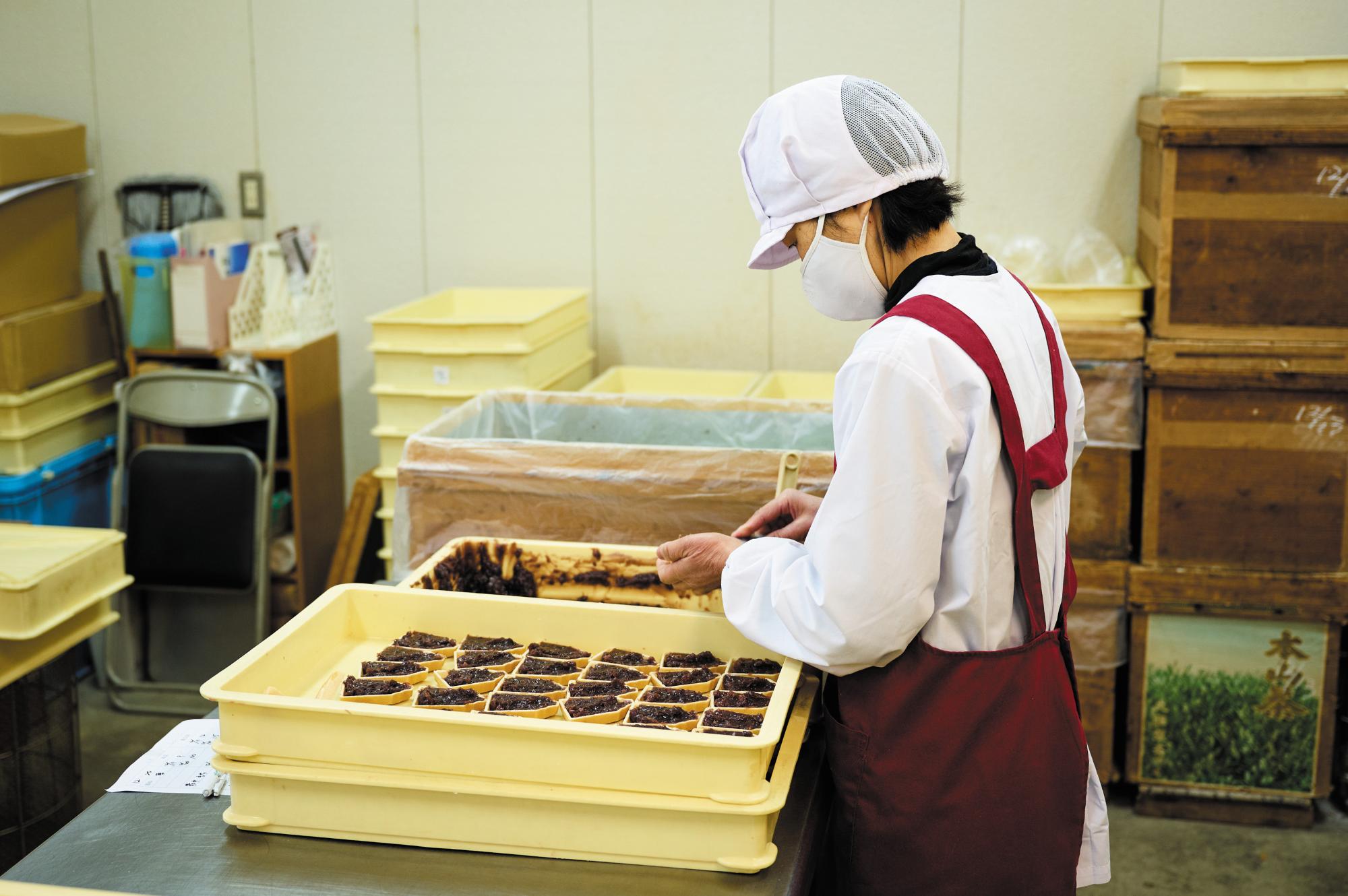 内牧いも製造過程